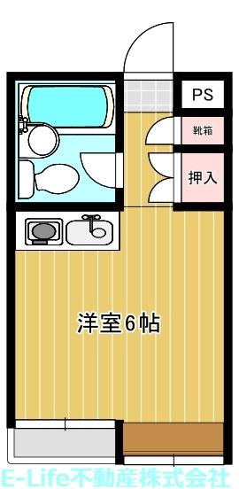エクセレント85(ワンルーム/2階)の間取り写真