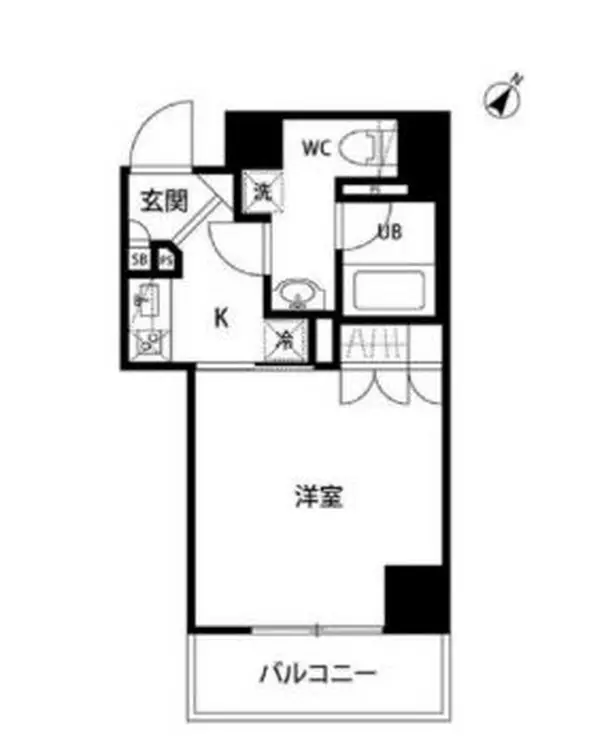 ボンナチュール入谷 2階階 間取り