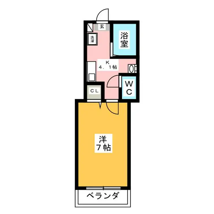 グランパレス 2階階 間取り