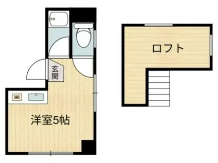 シャルム(ワンルーム/4階)の間取り写真