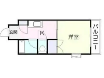 DO大阪港(1K/3階)の間取り写真