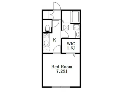 ドレスコード(1SK/1階)の間取り写真