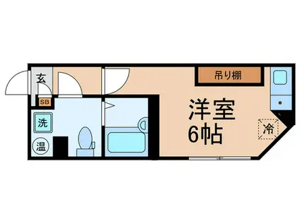 COCOFLAT IKEBUKURO(ワンルーム/3階)の間取り写真