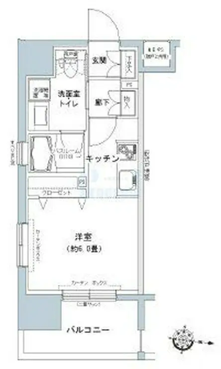 パークキューブ板橋本町 7階階 間取り