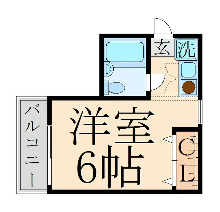 メゾンパティオ 2階階 間取り