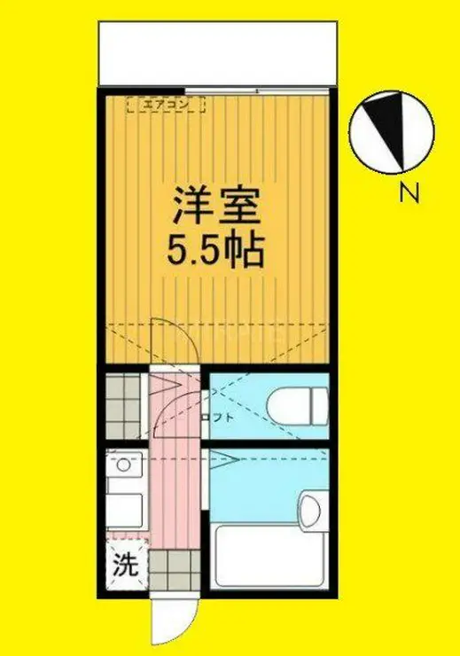 ラヴィー藤沢 2階階 間取り