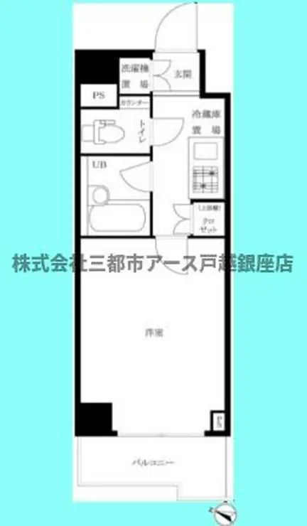 ルーブル大森山王弐番館 4階階 間取り