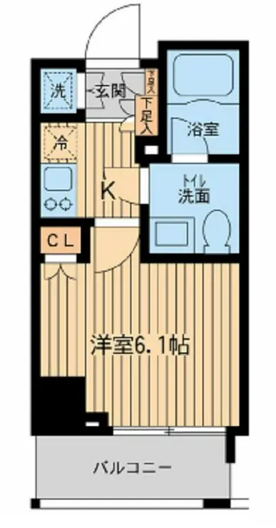 レジデンス大森 6階階 間取り