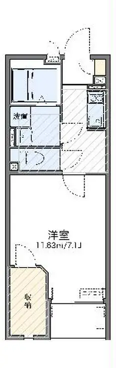 レオネクストセレーノ 1階階 間取り
