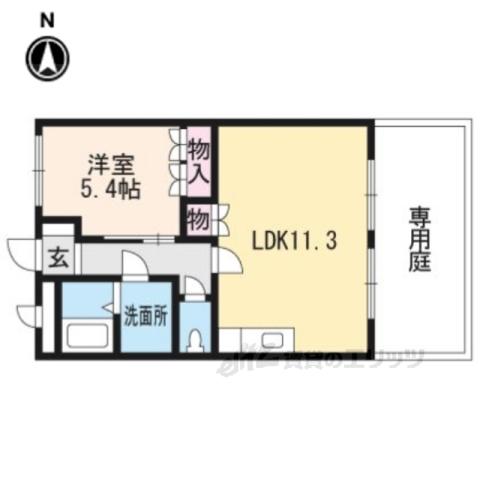 リフレイン グレース(1LDK/2階)の間取り写真