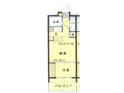 エステート・モア・天神サクセス(1LDK/11階)の間取り写真