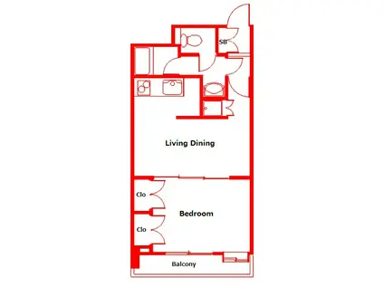 マノワール タキザワ(1LDK/3階)の間取り写真