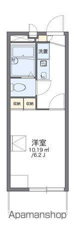 レオパレスクリスタ住吉(1K/2階)の間取り写真