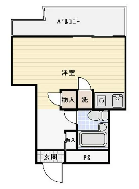 ライオンズマンション横浜大通り公園第3 6階階 間取り
