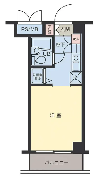 スタープラザ向ヶ丘遊園 7階階 間取り