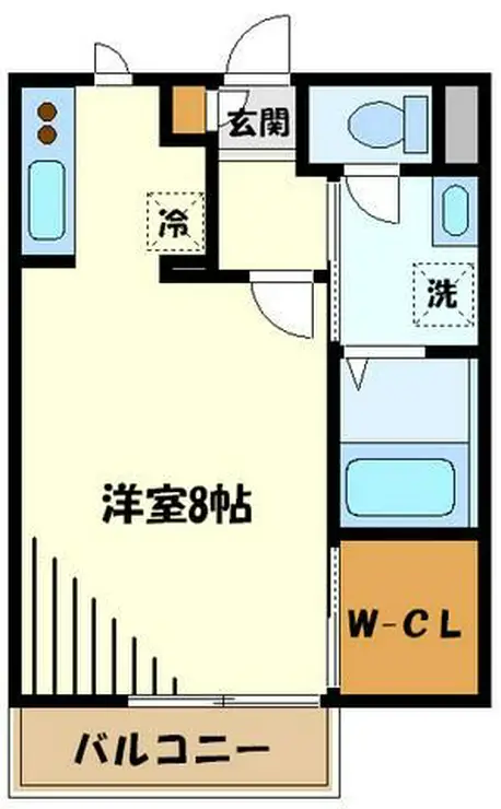 ファミールメゾン 2階階 間取り