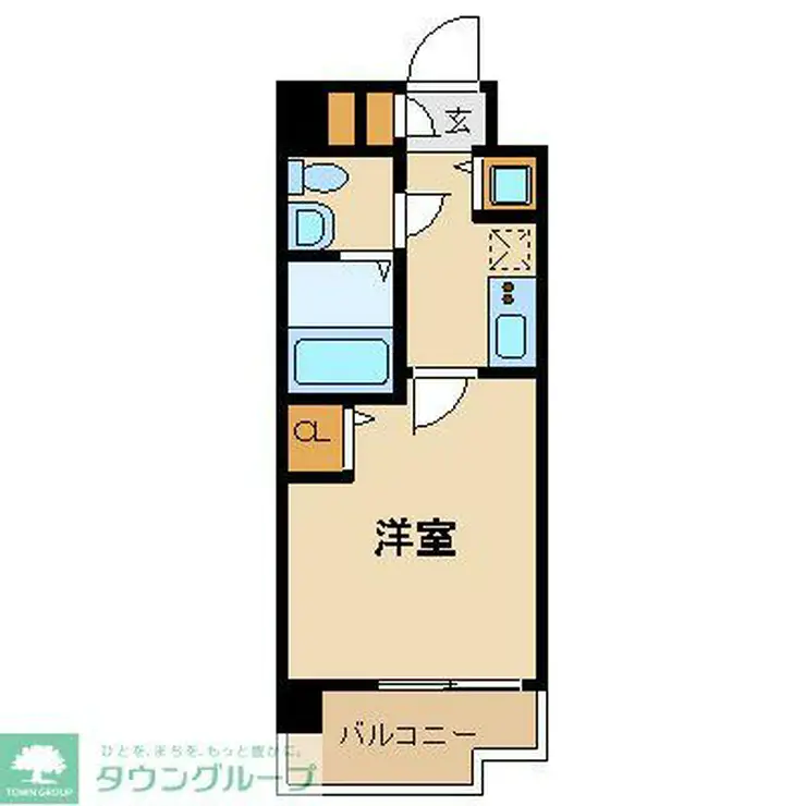 レグラス新横浜駅前 2階階 間取り