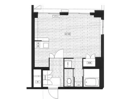 シャンボール伊勢佐木(ワンルーム/11階)の間取り写真