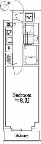LE-LIONPLEASAN池袋ウエスト(1K/4階)の間取り写真