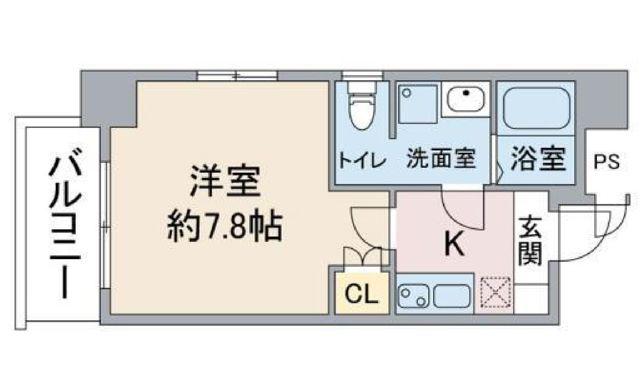 ラフィーヌ すみだ(1K/3階)の間取り写真