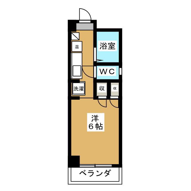 フジマンション中葛西(ワンルーム/1階)の間取り写真