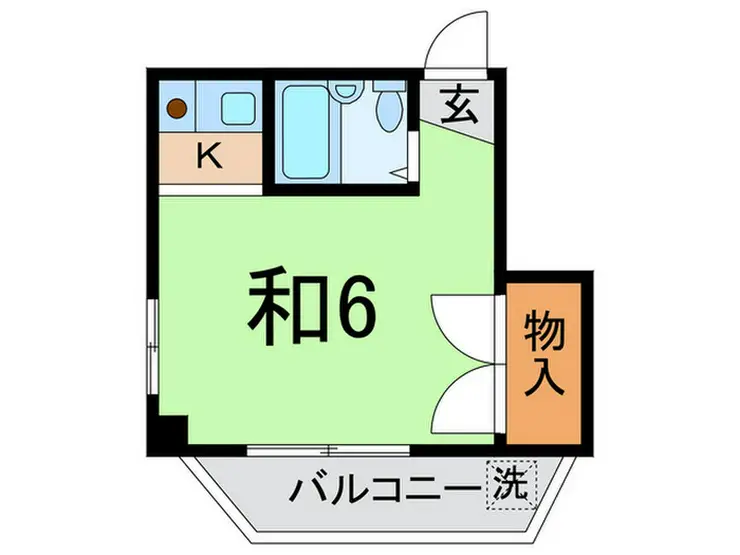 第二末廣ビル 2階階 間取り