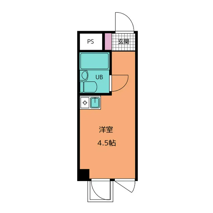 パークハイム能見台 3階階 間取り