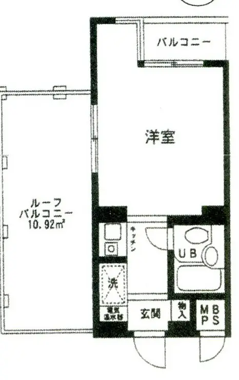 日神パレス戸塚 4階階 間取り