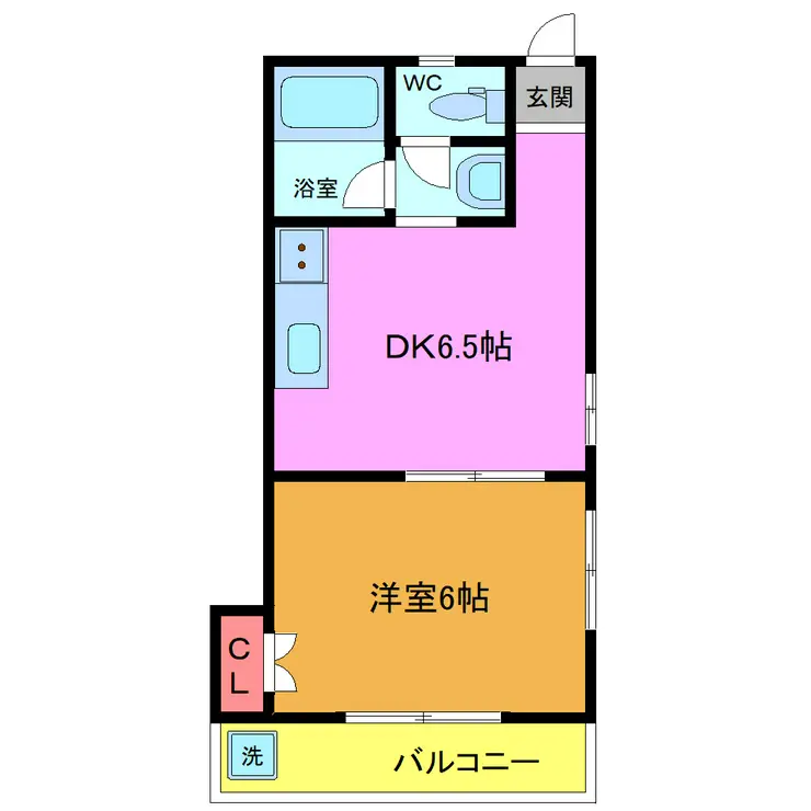 アーバンハイツ習志野 2階階 間取り