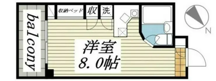 ラ・パルフェ・ド・立川 6階階 間取り