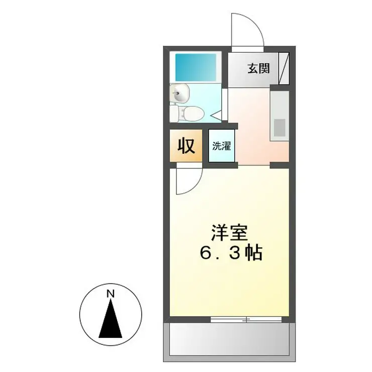 ミッキーハウス 2階階 間取り