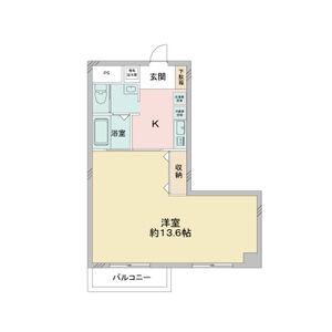ISM 泉(1K/7階)の間取り写真