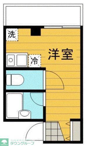 メゾン・ド・ヴィレ鷺沼(ワンルーム/3階)の間取り写真