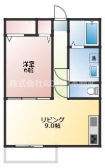 プレシャスSK(1LDK/2階)の間取り写真