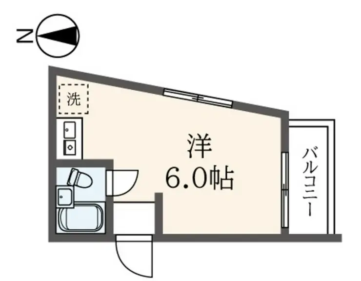 リバティ等々力 3階階 間取り