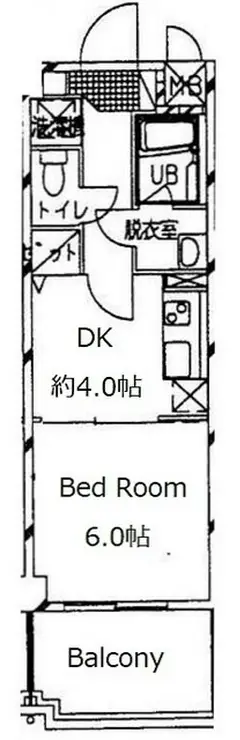 KMリシェス 5階階 間取り