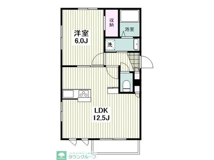 グランメゾン 藏(1LDK/3階)の間取り写真