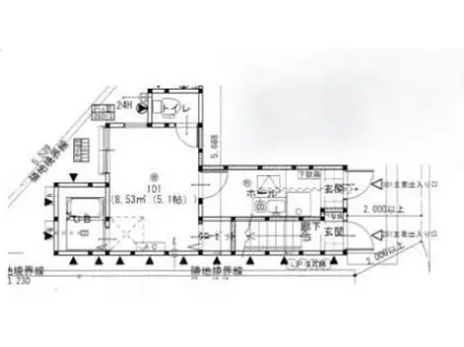 イデア横浜星川(1K/1階)の間取り写真