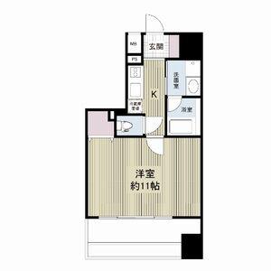 レジディア久屋大通(1K/9階)の間取り写真