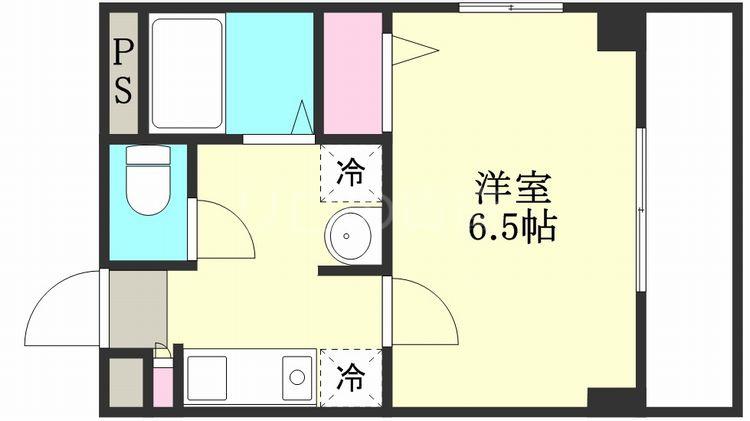GRAN FORESTAII(1K/3階)の間取り写真