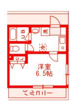 T&FレジデンスX(1K/3階)の間取り写真