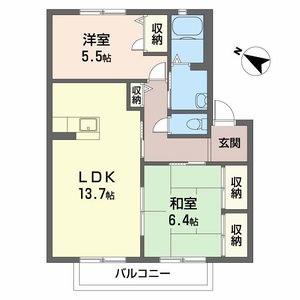 シャーメゾン米田 B棟