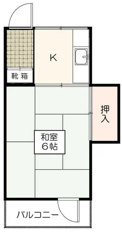 三谷ストアビル 4階階 間取り