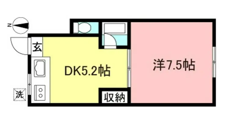 サクラハウス 1階階 間取り