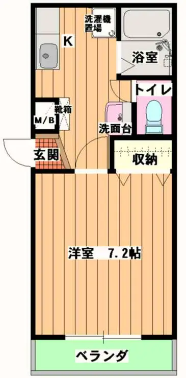 ヒロックハウス 1階階 間取り