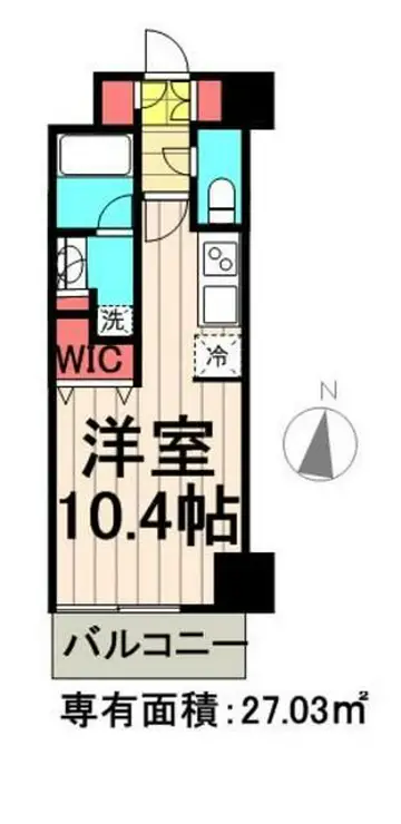 レジデンス両国駅前 5階階 間取り