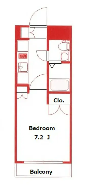 ヴェルステージ武蔵小杉 2階階 間取り