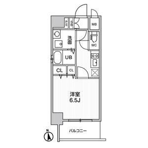 LA DOUCEUR今池南(1K/3階)の間取り写真