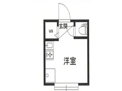 アーバンプレイス明大前(ワンルーム/2階)の間取り写真