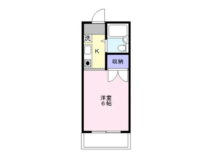 アーバンライフ秋山 2階階 間取り